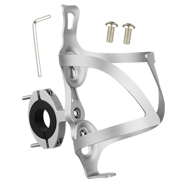 Portabidón para bicicleta, soporte para bebidas, accesorios de ciclismo para bicicletas de carretera Plata