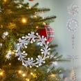 thumbnail image 1 of Adorno de Cristal para Árbol de Navidad, Diseño Transparente, Decoración Festiva para El Hogar, Brillante, Plástico Duradero, Versátil, para Celebraciones Navideñas, 15 X 15 Cm., 1 of 6