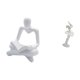 thumbnail image 5 of Estatua creativa abstracta de bailarina pensadora, escultura artesanal, adorno para sala de estar, dormitorio, oficina, chimenea, entrada, decoración, 5 of 8
