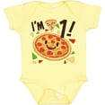 thumbnail image 3 of Inktastic I'm One Pizza Birthday Party Boys or Girls Baby Bodysuit, 3 of 5