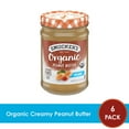 thumbnail image 2 of (6 Pack) Smucker's Organic Natural Creamy Peanut Butter, 16 oz Jars, 2 of 10