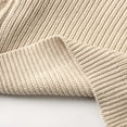 thumbnail image 5 of AINIYS Kids and Boys Full Zip Knit Cardigan Lapel Sweater Kids Classic Soft Lightweight Solid Knit Sweater Beige 3 Years, 5 of 9