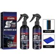 thumbnail image 1 of 2x Spray de recubrimiento de acción rápida para automóvil, agente de recubrimiento nanocerámico, reparador de rayones para automóviles, cuidado de recubrimiento hidrofóbico para vidrio, 120 ml, 1 of 4