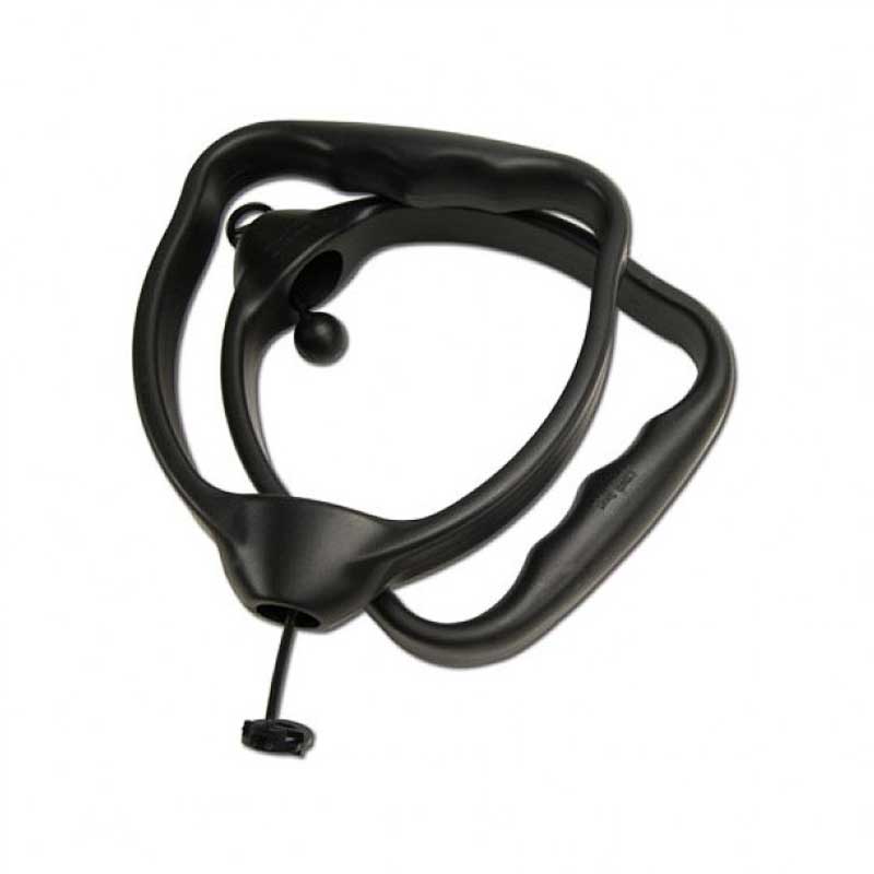 CanDo HoldRite Exercise Resistance Tubing handle, 50 pair