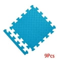 thumbnail image 4 of pitrice 9pcs Eight-day Foam Mat with Boards Children's Puzzle Mat Baby Playing Interlocking Foam Floor Pad Sets, 4 of 8