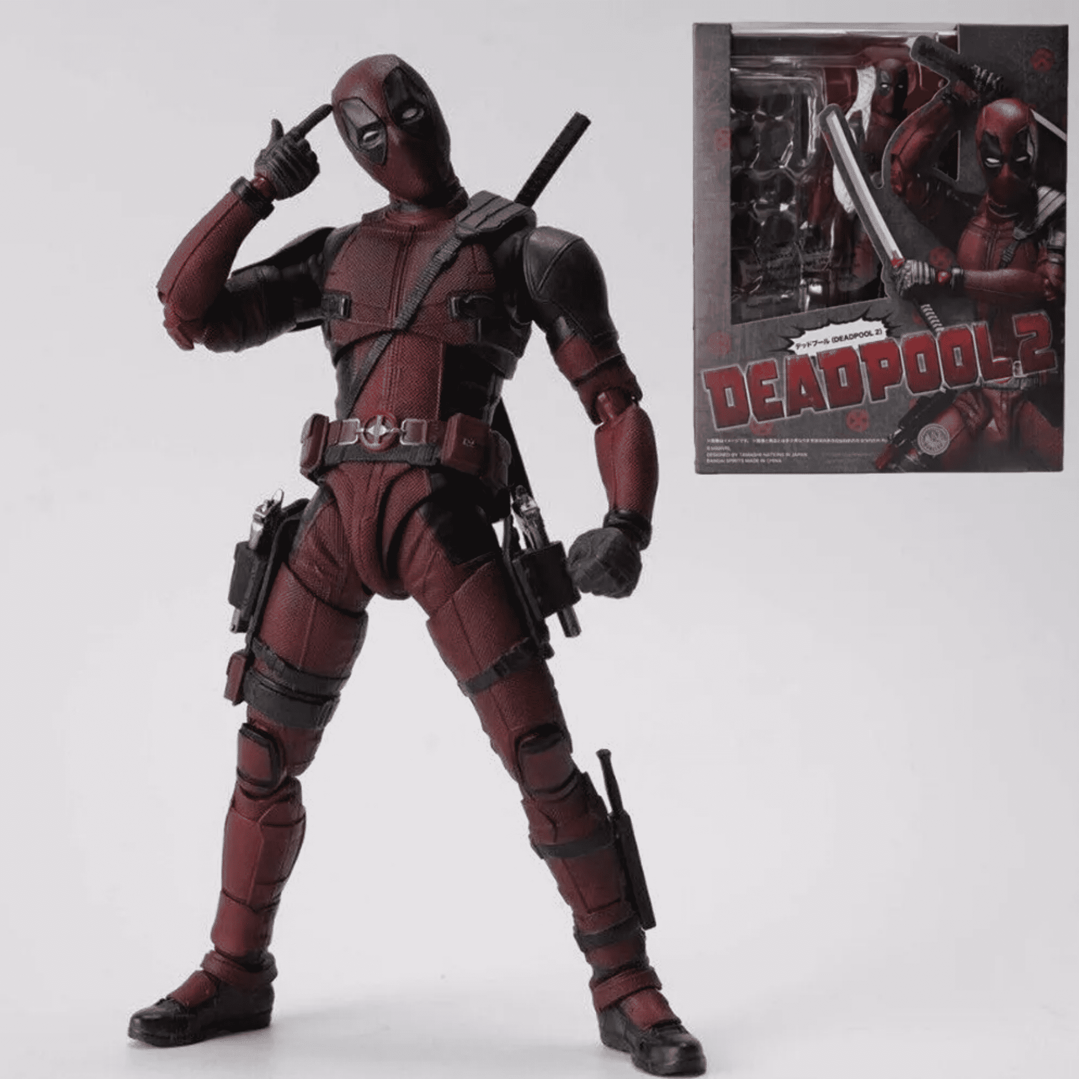 Marvel Legends Series Deadpool Deadpool Wolverine Adult Collectible Action Figure 6 Walmart