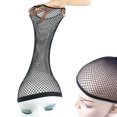 thumbnail image 4 of Dww-bonnets de Perruque en Maille pour Cheveux Longs, Filet Perruque pour Femmes, 5 Pcs Noir, 4 of 5