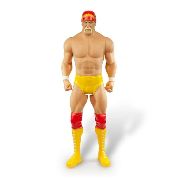Wwe Hulk Hogan Action Figure Giant Sized Wrestler Great For Kids 31 Tall Walmart Com