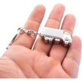 thumbnail image 3 of Silver Metal 3D Truck Shaped Keychain for Men, 3 of 3