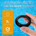 thumbnail image 4 of 12-Pack Pool Filter Replacement Parts for L-Shape O-Ring Pumps and Sand Filters with Gaskets, 4 of 5