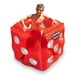 Swim Central Rouleau Cube de Piscine Gonflable Rouge et Blanc, 49 Pouces – image 1 sur 1