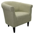 thumbnail image 2 of Fox Hill Trading Newport Velvet Club Chair, Green, 2 of 11