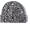 Light Grey, variant on Women Men Winter Hats Leopard Print Cuffed Beanie Double Layers Thick Knitted Soft Warm Slouchy Skull Ski Cap