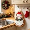 thumbnail image 6 of PONPRNGY 1Pc Hand Towels Christmas Embroidered Decor Quick-Dry Dish Towels Decorative Bathroom Kitchen Towels for Drying, Cleaning, Cooking, Holiday Towels Gift, 6 of 8