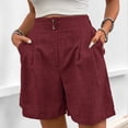 thumbnail image 2 of Shorts for Women Summer Relaxed Fit Casual High Waisted Shorts with Pockets Vacation Clothes for Women, 2 of 7