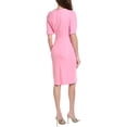 thumbnail image 2 of Adrianna Papell womens  Crepe Midi Sheath Dress, 2, Pink, 2 of 3
