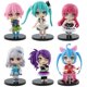 thumbnail image 2 of Nuevo 9cm Japón Anime Hatsune Miku Luka figuras de acción PVC juguetes modelos de muñecas hechos a mano hermosa colección de niñas regalos para niñas, 2 of 4