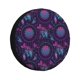 thumbnail image 1 of Fotbe Purple Dreamcatcher1 Funda de Llanta de Repuesto con Estampado, Engrosada, Ajuste Universal para Jeep, Remolque, RV, SUV, Camión-15 inch, 1 of 6