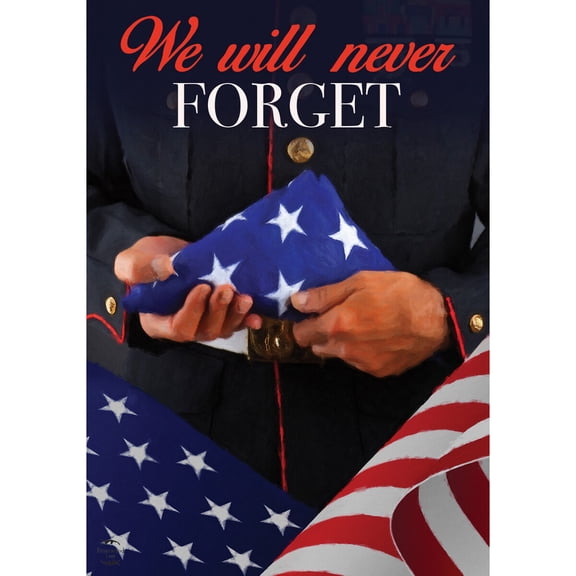Briarwood Lane Garden Flag 12x18 For Outdoor We Will Never Forget Garden Flag Flags For Outside