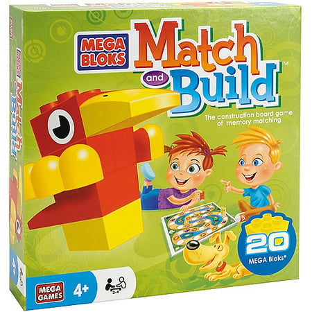 Mega Bloks Mega Match And Build Game - Walmart.com