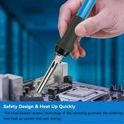 Electric Soldering Iron Kit, 60W Adjustable Temperature Digital Display Repair Soldering Tool Electronic Welding Small Tool Kit