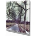 thumbnail image 2 of Abstract Nature Watercolor Sketch - Large Landscape Canvas Art, 2 of 4