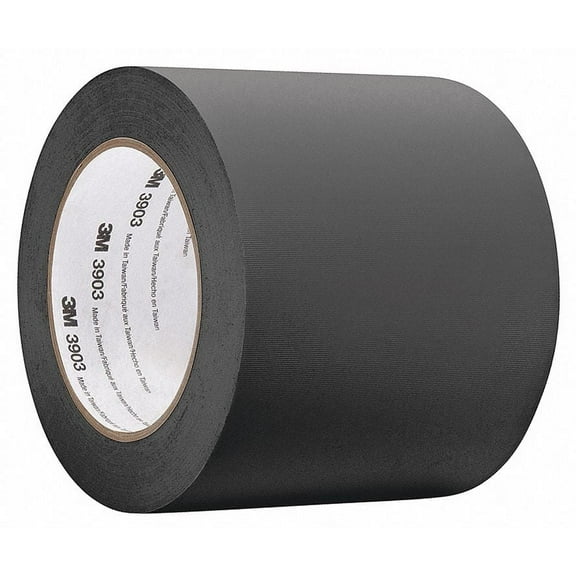 3m Duct Tape,Black,3/4 in x 50 yd,6.5 mil 3903