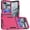 Pink, variant on TJS for Motorola Razr 2026/2025/2024 Phone Case, [Military Grade] Noble Lined Shockproof Dual Layer Hybrid Protective Cover for Moto Razr 2026/2025 (Dark Purple/Black)