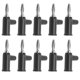 thumbnail image 2 of Enchufe 10 Uds Conector Banana Apilable 4mm/0,2 Pulgadas Latón Sin Soldadura Tamaño Estándar Conector Banana Apilable Para Accesorios De Seguridad, 2 of 7