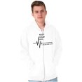 thumbnail image 5 of Keep Calm Funny EMT Humor Zip Up Hoodie Men's Women's Brisco Brands L, 5 of 6