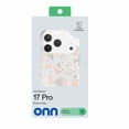 thumbnail image 6 of onn Pink Floral with Gems Phone Case for iPhone 17 Pro, 6 of 6