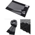 thumbnail image 2 of LinYooLi Classic Plaid Scarf for Men Warm Cashmere Feel Soft Long Scarves Retro Fashion Checked Shawl Wraps Winter Fall, 2 of 2