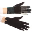 thumbnail image 2 of Sakkas Liya Classic Warm Driving Touch Screen Capable Stretch Gloves Fleece Lined - 17102-teal - L/XL, 2 of 4