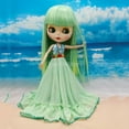 thumbnail image 2 of 1/6 elegante vestido de playa sin espalda con cuello en V y calzoncillos para muñecas Blythe que cambian el mejor regalo Baoblaze Vestido de muñeca para Blythe, 2 of 8
