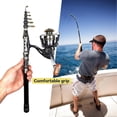 thumbnail image 3 of Full Fishing Equipment Set with Soft Lures Tackle Hooks Pole Bag Kit Thoughtful Gift for Fisherman, 3 of 5