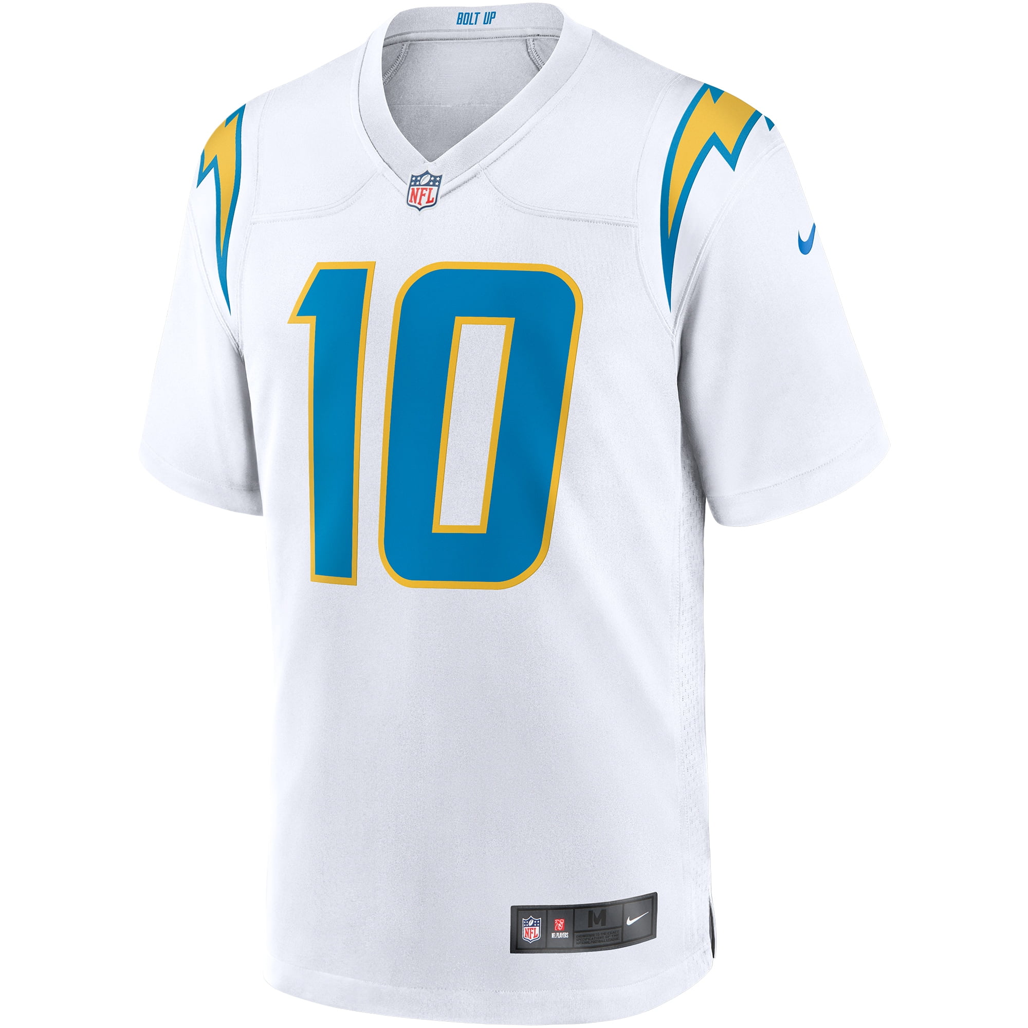 Autographed Los Angeles Chargers Justin Herbert Fanatics Authentic Powder  Blue Nike Game Jersey