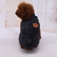 thumbnail image 4 of kladzum Pet Clothes Dog Clothes Plus Plush Pet Clothes Fleece vests Warm Dog Coat Dogs Costume Jacket, 4 of 5