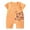 Orange, variant on Zhuashum Onesies 3-6 Months Summer Children Baby Romper Short Sleeve Cartoon Animals Jumpsuit Adorable Boy Clothes Blue