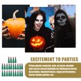 thumbnail image 2 of 24 piezas de decoraciones de uñas postizas vívidas para Halloween, accesorios para fiestas de cosplay y decoración de dedos., 2 of 8