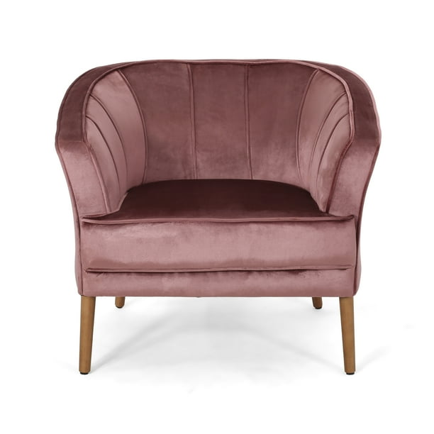 Glenbrook Glam Velvet Club Chair Blush And Natural Com Glenbrook Glam Velvet Club Chair Blush, Glenbrook 2 Piece Top Grain Leather Set Sofa Chair