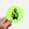 thumbnail image 1 of Merciful Savior Kindness Tolerant Sticker Round Wall Suitcase Laptop Label Bumper, 1 of 1