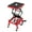 Red, variant on TEQIN 350 Lbs Heavy Duty Hydraulic Motorcycle Lift Jack, Foot Operated Lift Table with Safety Lock,ATV Dirt Bike Scissor Stand with 4 Wheels,Height Adjustable 13.78-34.25"