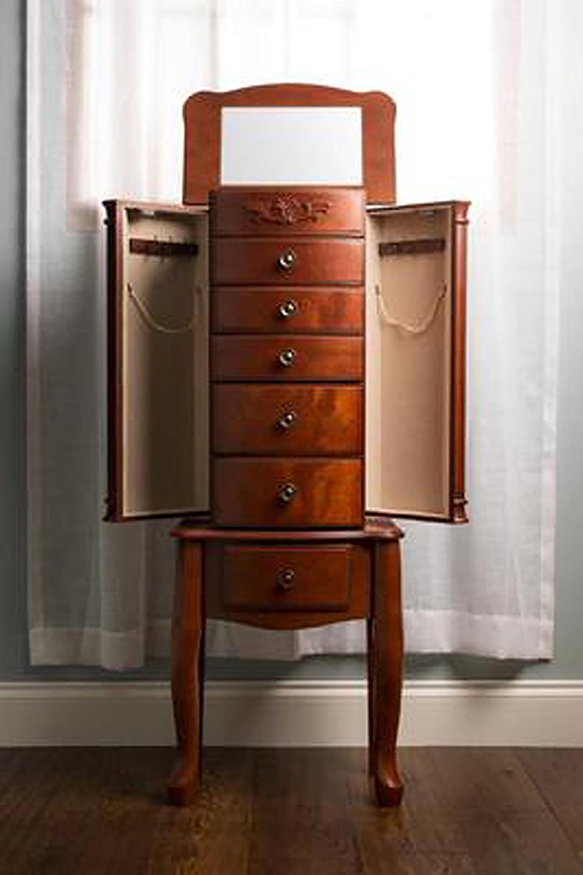 Hives & Honey Morgan Jewelry Armoire - Cherry