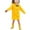 Yellow, variant on Hontri Raincoat Kids Kids Hooded Button Down Long Jacket Bow Rainwear Lightweight Raincoat Raincoats for Children Blue