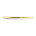 thumbnail image 3 of 14K Gold 1.2mm Half Round Stackable Band - Size 5.5, 3 of 3