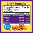 thumbnail image 2 of InnovixLabs Vitamin D3 + K2, 60 Softgels, 2 of 7