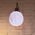 thumbnail image 1 of Phenofice Violet Decorative Round Plastic Lampshade Sturdy Practical Lamp Cover for Bedroom Decor, 1 of 7