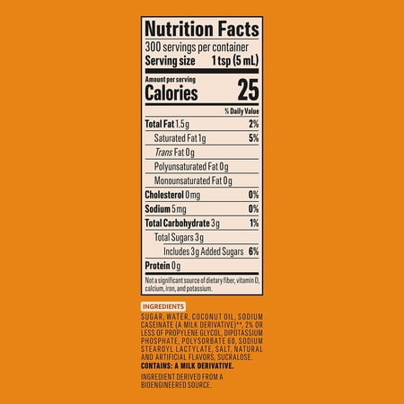 COFFEE MATE COFFEE-MATE NES73358 50.7 OZ. LIQUID CREAMER PUMP BOTTLE – CARAMEL