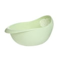 thumbnail image 2 of Yialzm Plastic Rice Bowl Strainer with Handle Drainer for Vegetable and Food Washing Multi Purpose Kitchen Tool Long Lasting Sturdy Compact Design for Easy Storage, 2 of 4