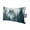 Dark Green, variant on Dark Green Pine Forest Outdoor Pillows for Chaise Lounge Chair Waterproof Lumbar Pillows with Insert&Adjustable Elastic Strap Beach Headrest Pillow Misty Tree Clouds Nature Pool Pillow 11"x16"
